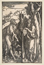 Saint John the Baptist and Saint Onuphrius, ca. 1503. Creator: Albrecht Durer.