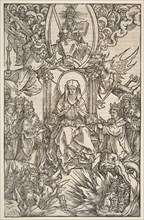 Illustration from Revelations Sancte Birgitte, Koberger Nuremberg 1502