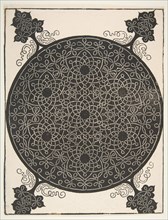 'The Fifth Knot'. Interlaced Roundel with Seven Six-pointed Stars, 1521 before. Creator: Albrecht Durer.