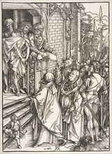 Ecce Homo, from the series The Large Passion, ca. 1498-99. Creator: Albrecht Durer.