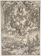 Saint John before God and the Elders, from The Apocalypse.n.d. Creator: Albrecht Durer.