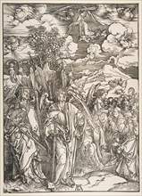 Angels Restraining the Four Winds.n.d. Creator: Albrecht Durer.