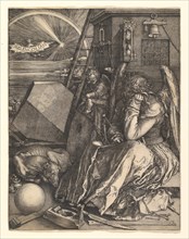 Melencolia I, 1514. Creator: Albrecht Durer.