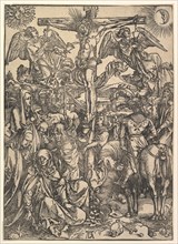 The Crucifixion, from The Large Passion, ca. 1498. Creator: Albrecht Durer.