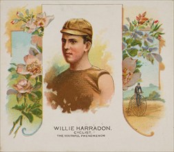 Willie Harradon, Cyclist, The Youthful Phenomenon, from World's Champions, Second Series