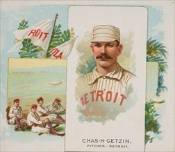 Charles H. Getzien, Pitcher, Detroit, from World's Champions, Second Series