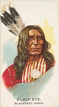 Black Eye, Blackfeet Sioux, from the American Indian Chiefs series
