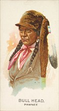 Bull Head, Pawnee, from the American Indian Chiefs series