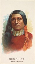 Red Shirt, Dakota Sioux, from the American Indian Chiefs series