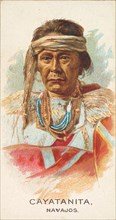 Cayatanita, Navajos, from the American Indian Chiefs series
