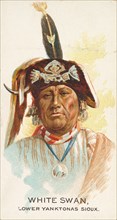 White Swan, Lower Yanktonas Sioux, from the American Indian Chiefs series