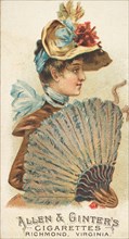 Plate 21, from the Fans of the Period series
