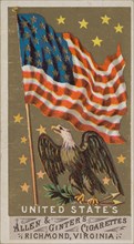 United States, from Flags of All Nations, Series 1