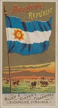 Argentine Republic, from Flags of All Nations, Series 1