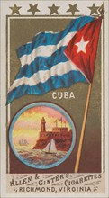 Cuba, from Flags of All Nations, Series 1
