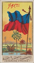 Haiti, from Flags of All Nations, Series 1