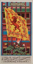 Scotland, from Flags of All Nations, Series 1