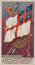 New Zealand, from Flags of All Nations, Series 1