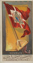 Denmark, from Flags of All Nations, Series 1