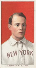 Elberfeld, New York, American League, from the White Border series (T206) for the Ameri..., 1909-11. Creator: American Tobacco Company.