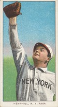 Hemphill, New York, American League, from the White Border series (T206) for the Americ..., 1909-11. Creator: American Tobacco Company.
