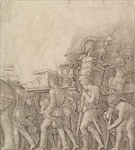 Triumph of Caesar: Soldiers carrying Trophies, ca. 1490. Creator: Unknown.