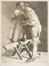 Wood Cutter, 1742. Creator: Caylus, Anne-Claude-Philippe de.