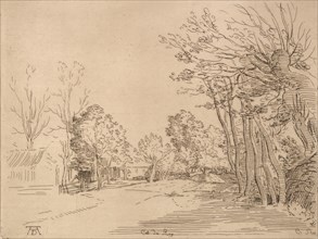 Landscape after Durer.n.d. Creator: Caylus, Anne-Claude-Philippe de.
