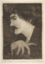 Suggestion by Whistler for his Portrait, 1870s. Creator: Unknown.