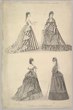 The Latest French Fashions from The Queen, The Lady's Newspaper and Court Chron..., January 7, 1871. Creator: Unknown.
