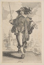 Gentleman Holding a Crop, 1629. Creator: Unknown.