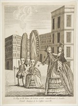 Le Roy et la Reine des Nabots arrivés nouvellement à Londre. Grands amateurs de la..., 18th century. Creator: Unknown.