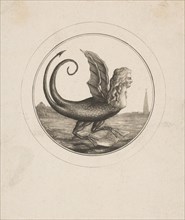 Caricature Showing Marie Antoinette as a Dragon, 18th century. Creator: Unknown.