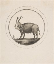 Caricature Showing Louis XVI as a Ram, 18th century. Creator: Unknown.
