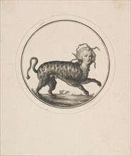 Caricature Showing Marie Antoinette as a Leopard, 18th century. Creator: Unknown.