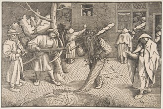 The Wild Man or the Masquerade of Orson and Valentine, 1566. Creator: Unknown.