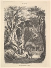 A View in the Forest of Morvan, 1837-66. Creator: Jean-Antoine Watteau.