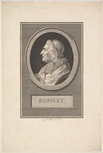 Portrait of Bossuet, 1803. Creator: Augustin de Saint-Aubin.