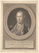 Portrait of George Washington, August 1836. Creator: Augustin de Saint-Aubin.