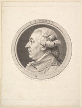Portrait of L. F. Prault, 1787. Creator: Augustin de Saint-Aubin.