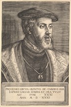 Emperor Charles V, 16th century. Creator: Barthel Beham.