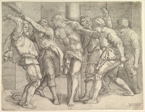 The Flagellation, ca. 1552-61. Creator: Battista Franco Veneziano.