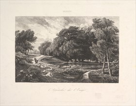 The Approaching Storm, 1844. Creator: Charles Francois Daubigny.
