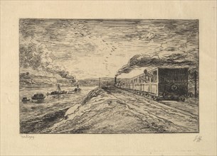 The Departure, 1861. Creator: Charles Francois Daubigny.