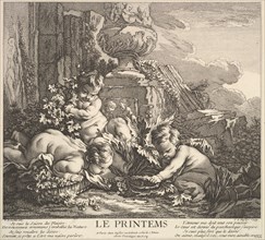 Spring, 1735-86. Creator: Claude Augustin Duflos le Jeune.
