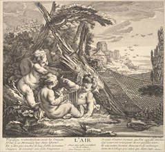 Air, 18th century. Creator: Claude Augustin Duflos le Jeune.