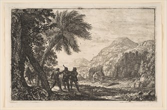 Landscape with Brigands, 1633. Creator: Claude Lorrain.