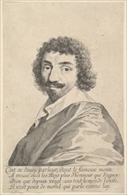 Jean-Louis Guez de Balzac, ca. 1635-37. Creator: Claude Mellan.