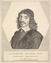 Portrait of Leonardos Philaras, 1651. Creator: Claude Mellan.