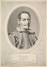 Portrait of Vicenzo Giustiniani, 1631. Creator: Claude Mellan.